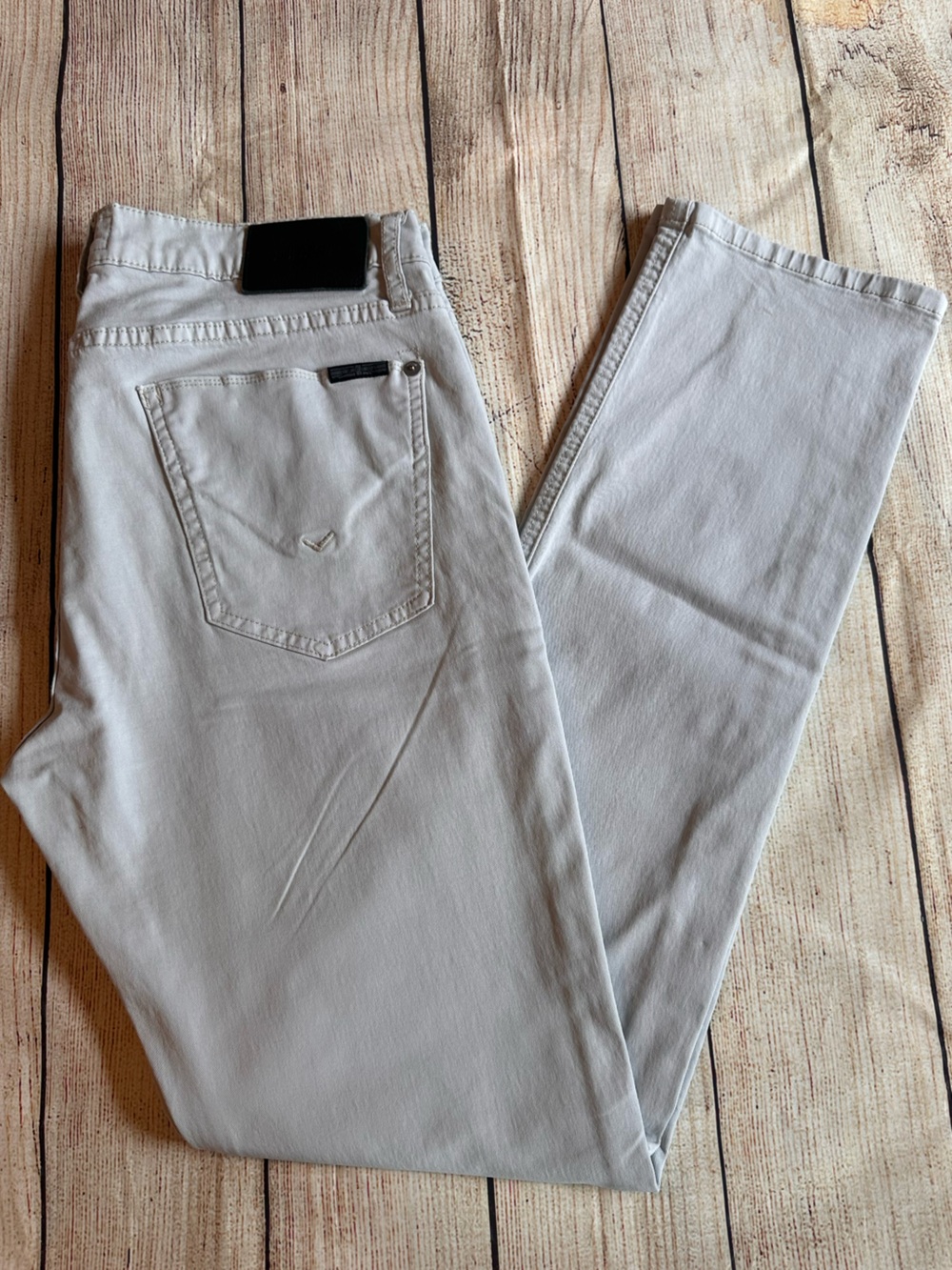 Hudson Jeans Men’s Slim Straight in Light Gray